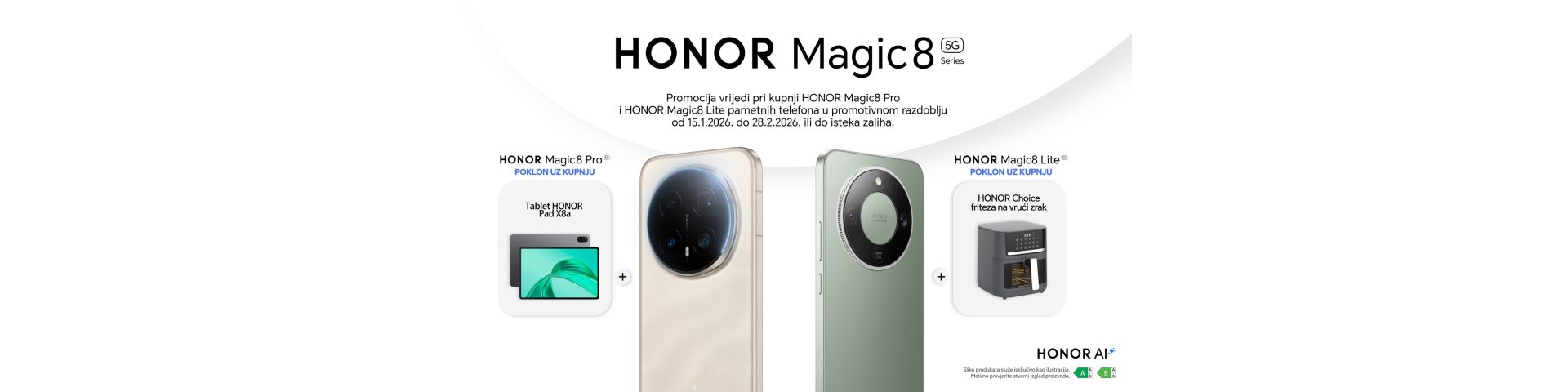 Honor promocija Magic8 15.01.-28.02.2026.