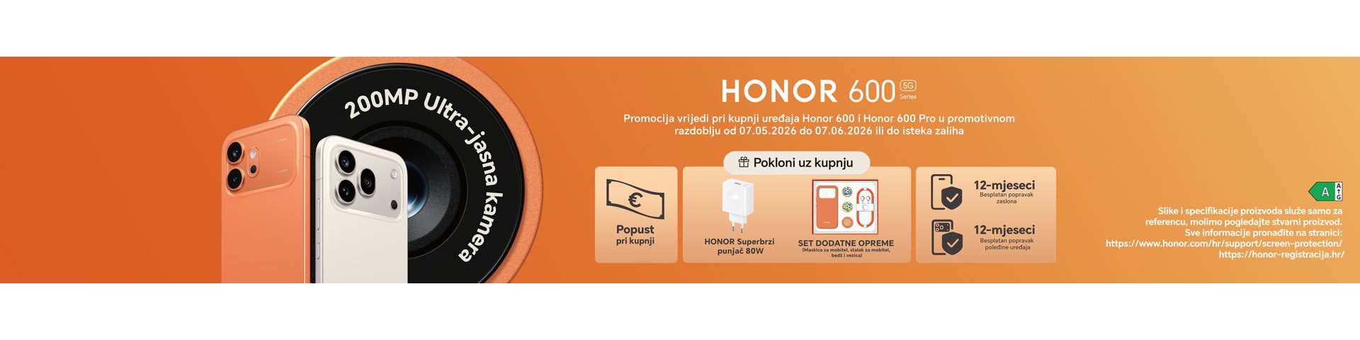 honor 600 serija promo
