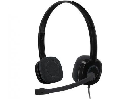 Slušalice Logitech H151 black