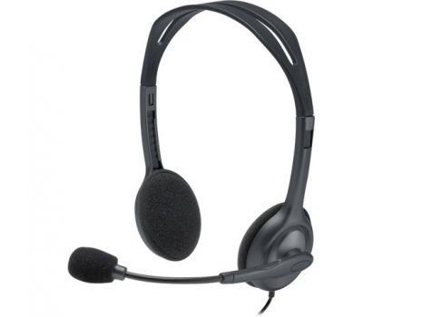 Slušalice Logitech H111 black