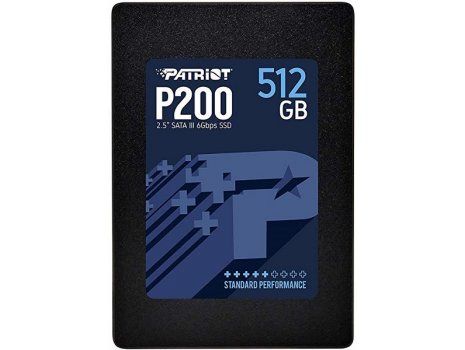 Patriot SSD P200 R530/W460, 512GB