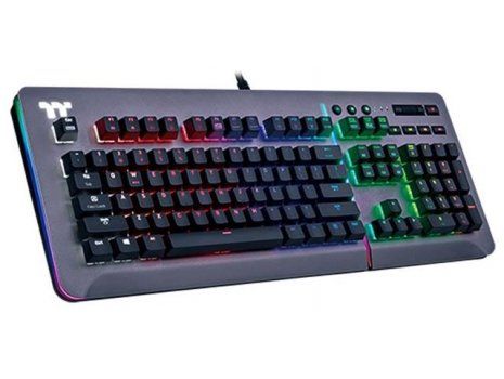 Thermaltake Level 20 RGB Titanium Cherry MX Blue, US layout