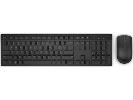 Dell bežični set tipkovnica + miš  KM636, 580-ADFZ, crna