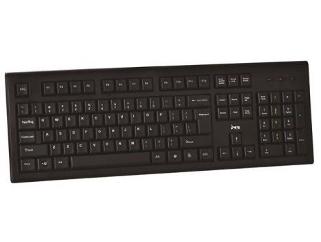 MS KB-ALPHA žičana tipkovnica crna, US layout