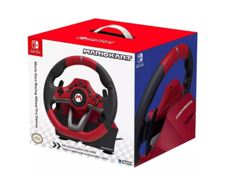 Hori Mario Kart Racing Wheel Pro Deluxe NSW & PC