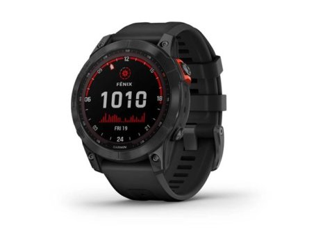 Garmin Fenix 7 SOLAR, Slate Gray crni remen
