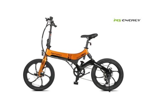 MS ENERGY eBike i20 Orange Black