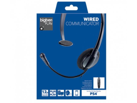 BIGBEN PS4 official SONY headset crne