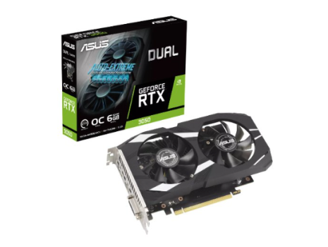 VGA NVIDIA GEFORCE RTX 3050 ASUS 6GB DDR6