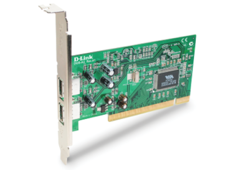 D-LINK DUB-A2 PCI USB 2.0 ADAPTER