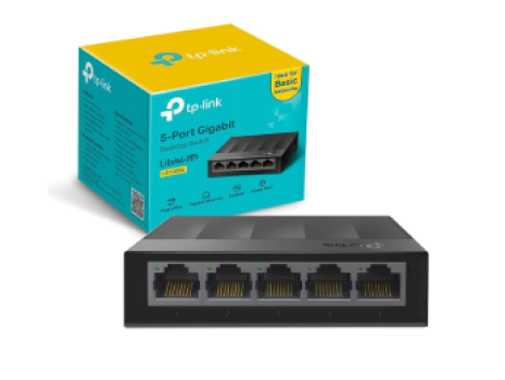 SWITCH TP-LINK LS1005G 5PORT 10/100/1000