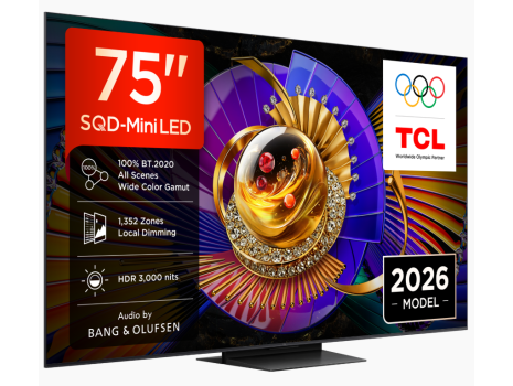 TCL SQD Mini-LED TV 75C7L Google TV