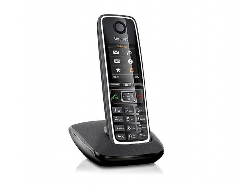 Gigaset telefon C530, crni