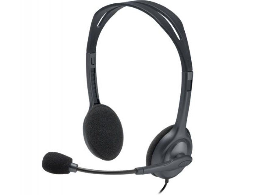 Slušalice Logitech H111 black