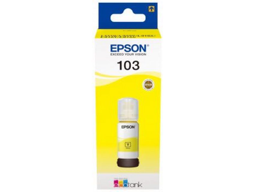 Tinta EPSON EcoTank/ITS 103 C13T00S44A yellow