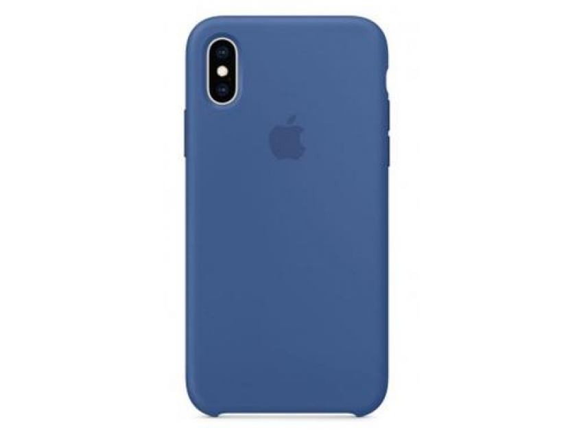 iPhone XS Silikonska maska, Plava