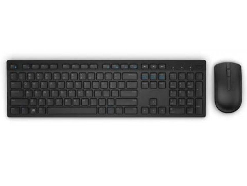 Dell bežični set tipkovnica + miš KM636, 580-ADFT, crna