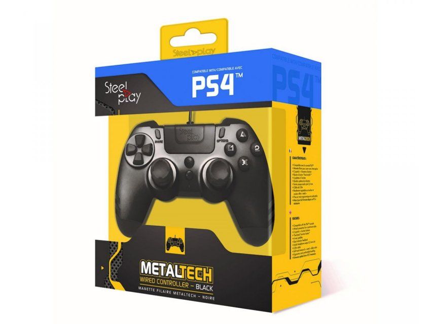 SP Wired controller Metaltech, crni