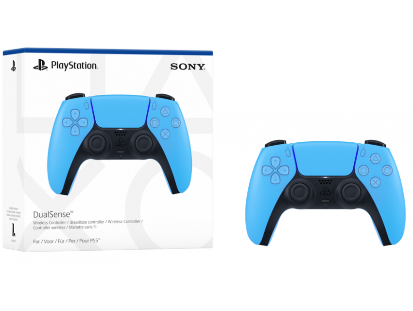 PS5 Dualsense Wireless Controller, Starglight Blue