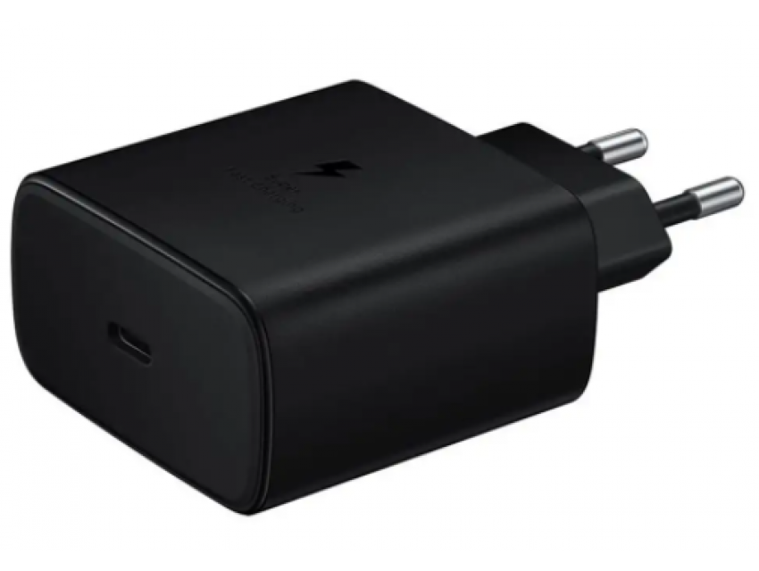 Samsung kućni punjač TA845 45W Fast Charge USB-C crni bez kabela (45W EP-TA845 GP-PTU020SOFBQ)