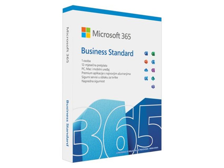 FPP M365 Bus Standard Ret ENG Sub 1YR Medialess P8,KLQ-00650