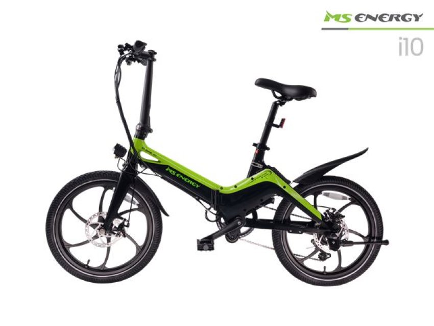 MS ENERGY eBike i10 Black_Green