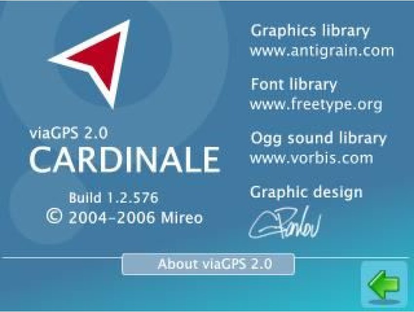 Mireo viaGPS 2.x Europa Upgrade na ver. 1.x (2GB SDcard)