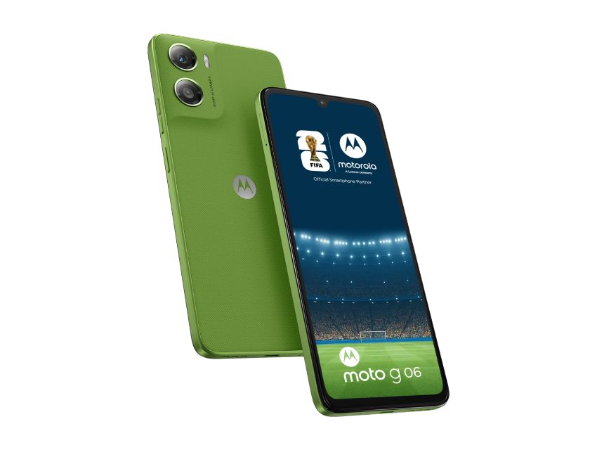 Motorola G06 4/256GB, zelena (Promo akcija 01.05.2026. - 31.05.2026.)