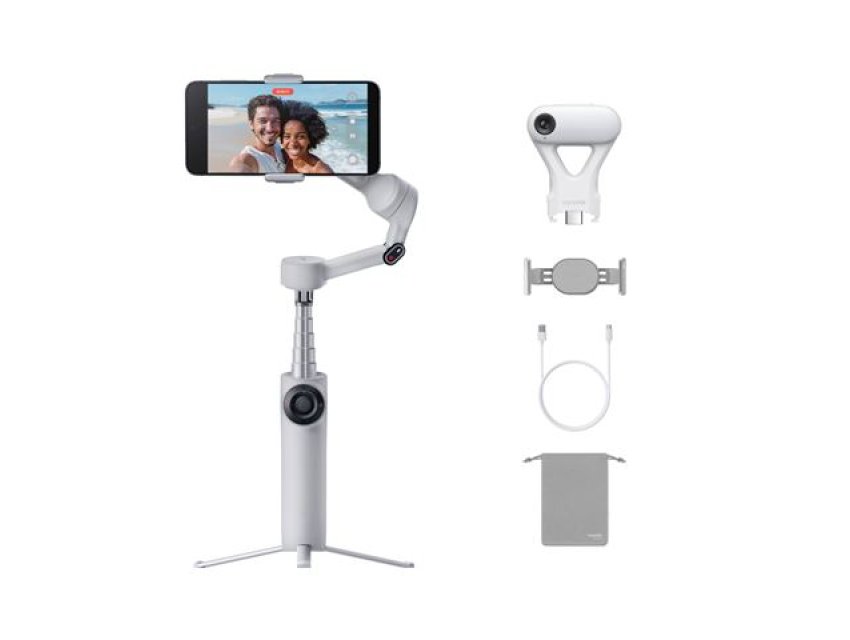 Insta360 Flow 2 AI Tracker Stone Gray