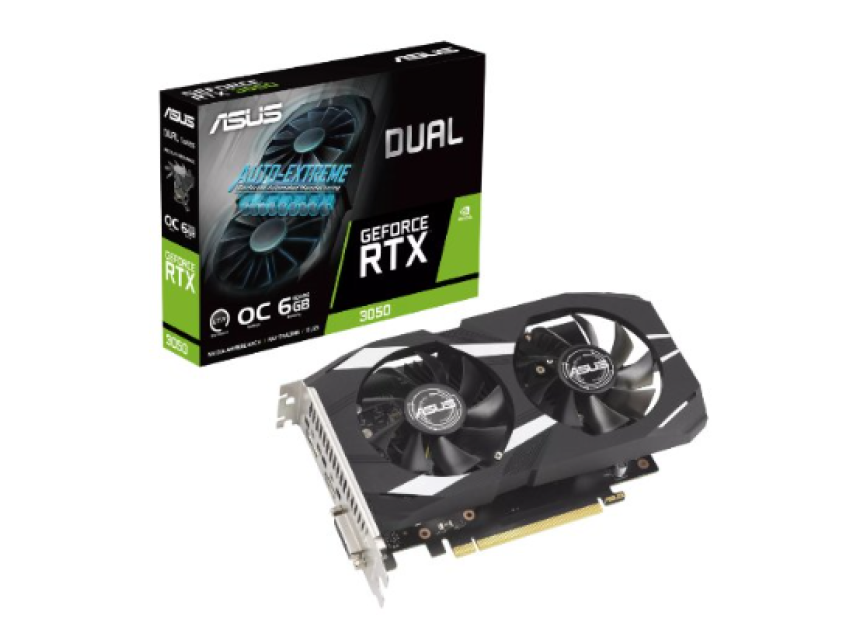 VGA NVIDIA GEFORCE RTX 3050 ASUS 6GB DDR6