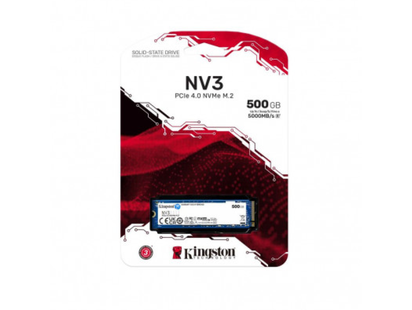 SSD M.2 2280 KIN NVME R6000/W2200 500 GB