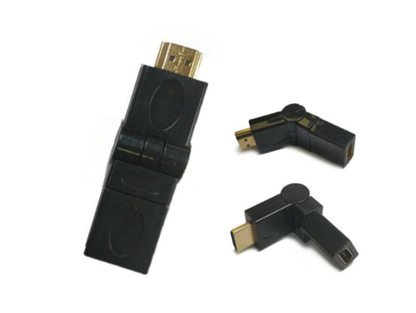 MAXPOWER KONEKTOR HDMI-HDMI 360 GOLD