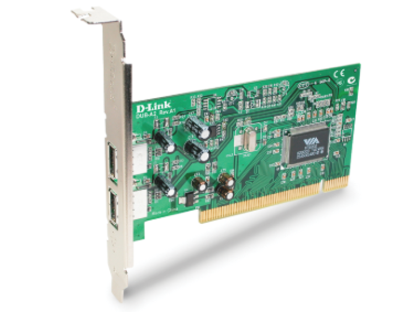 D-LINK DUB-A2 PCI USB 2.0 ADAPTER