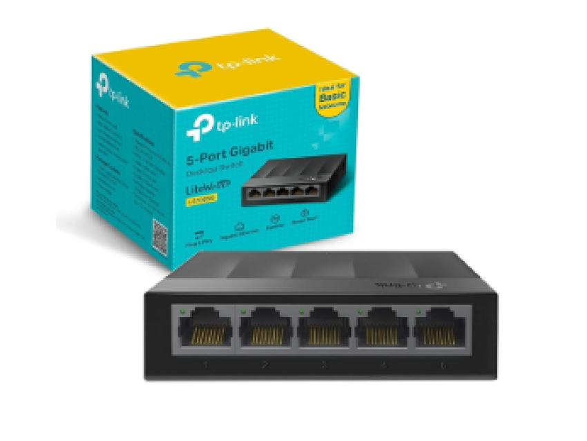 SWITCH TP-LINK LS1005G 5PORT 10/100/1000