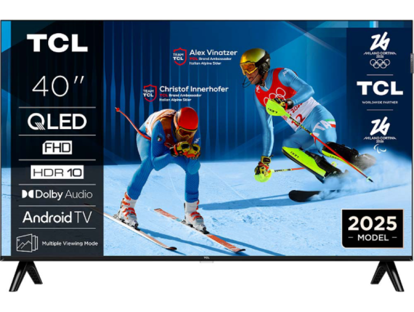 40S5K, FHD, QLED, Android TV