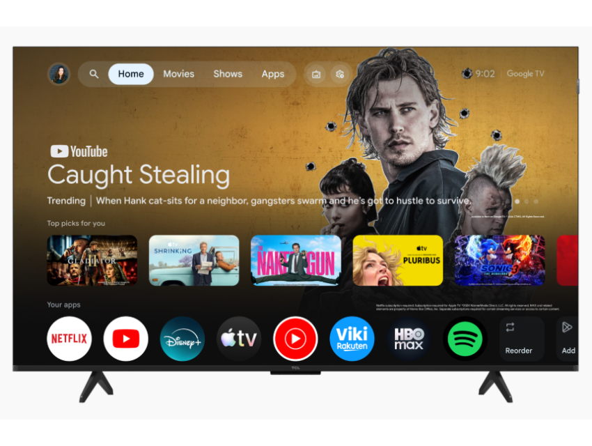 TCL QLED TV 55P7L Google TV