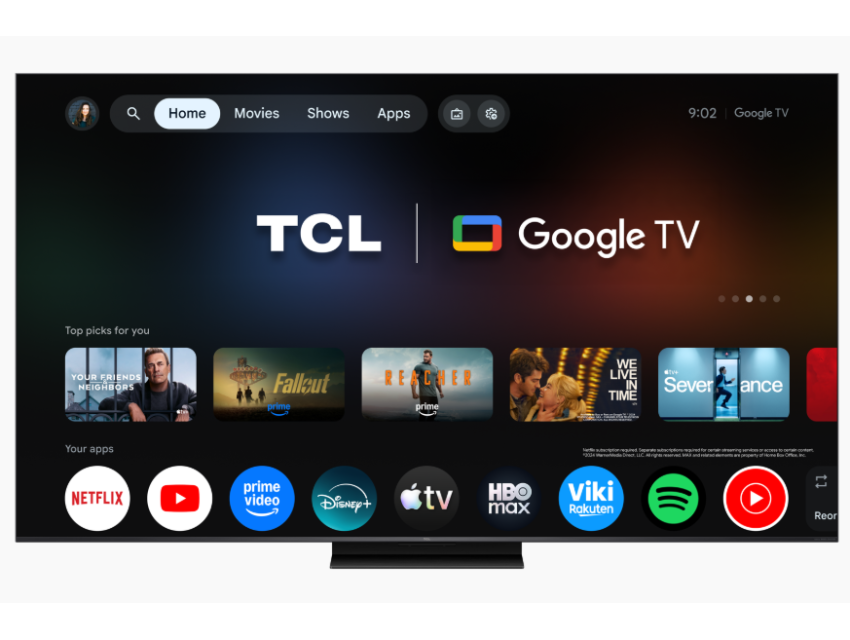 TCL SQD Mini-LED TV 55C7L Google TV