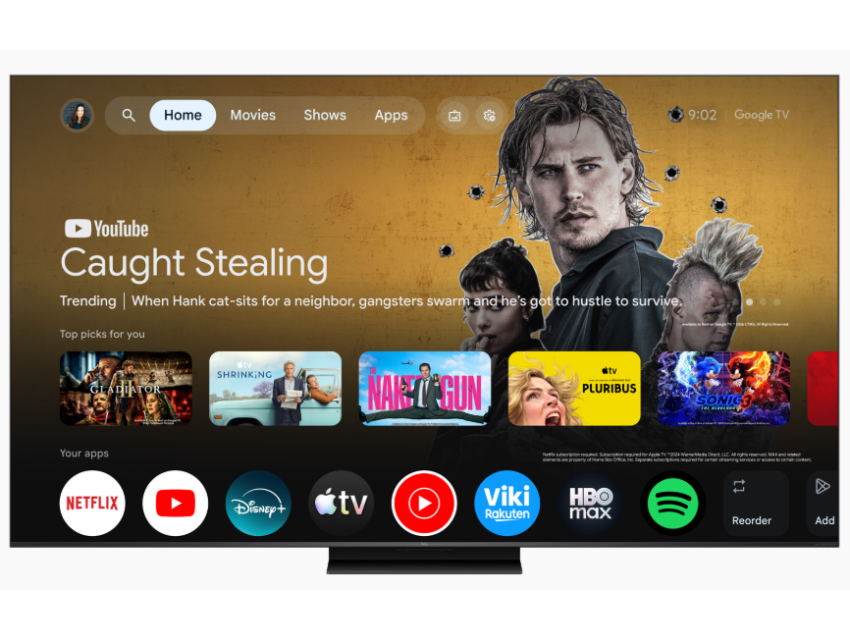 TCL SQD Mini-LED TV 85C7L Google TV