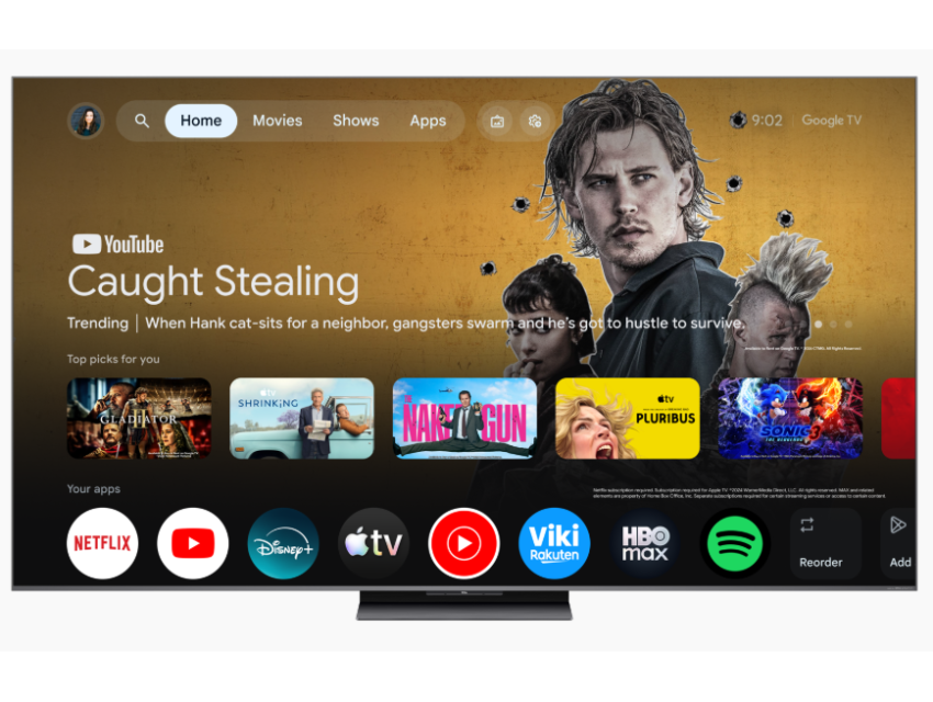 TCL SQD Mini-LED TV 65C8L Google TV